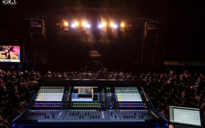 BTM Sound estrenó la consola DiGiCo Quantum 338 en el Festival Porta Ferrada