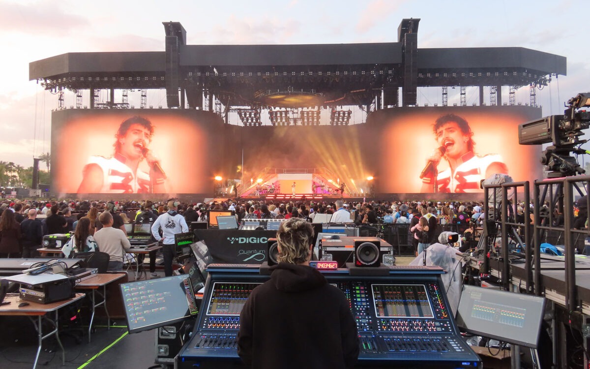 Ingenieros de Benson Boone eligen la potencia y versatilidad de las consolas DiGiCo Quantum