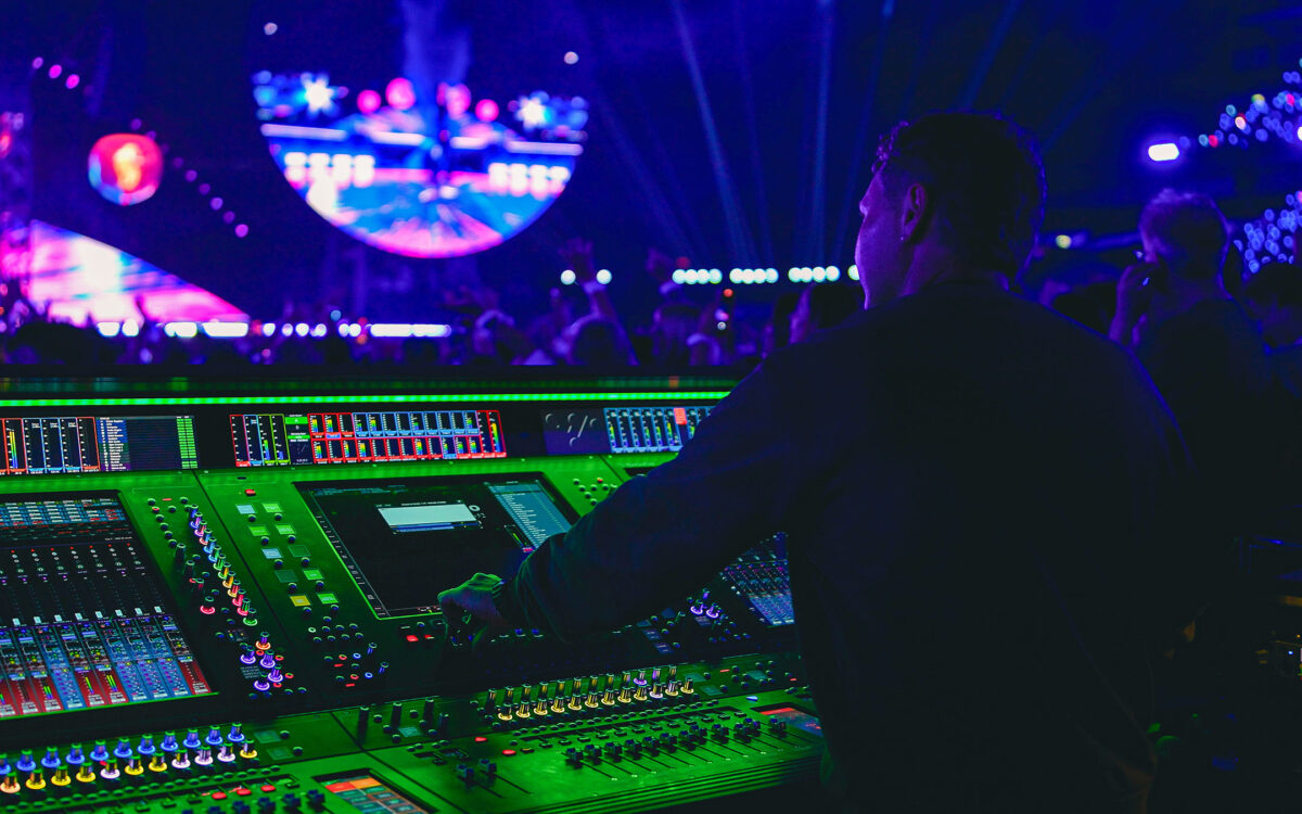 DiGiCo de Gira con Coldplay
