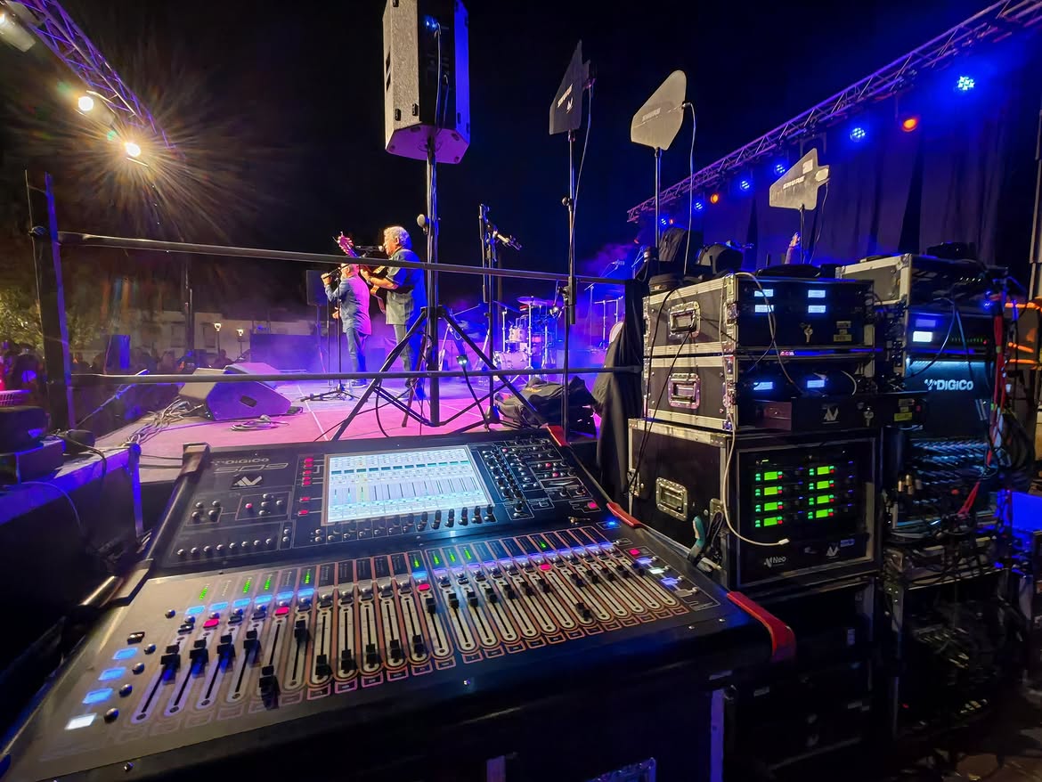 Neo Audiovisuales sonoriza el festival La Estación con consolas DiGiCo